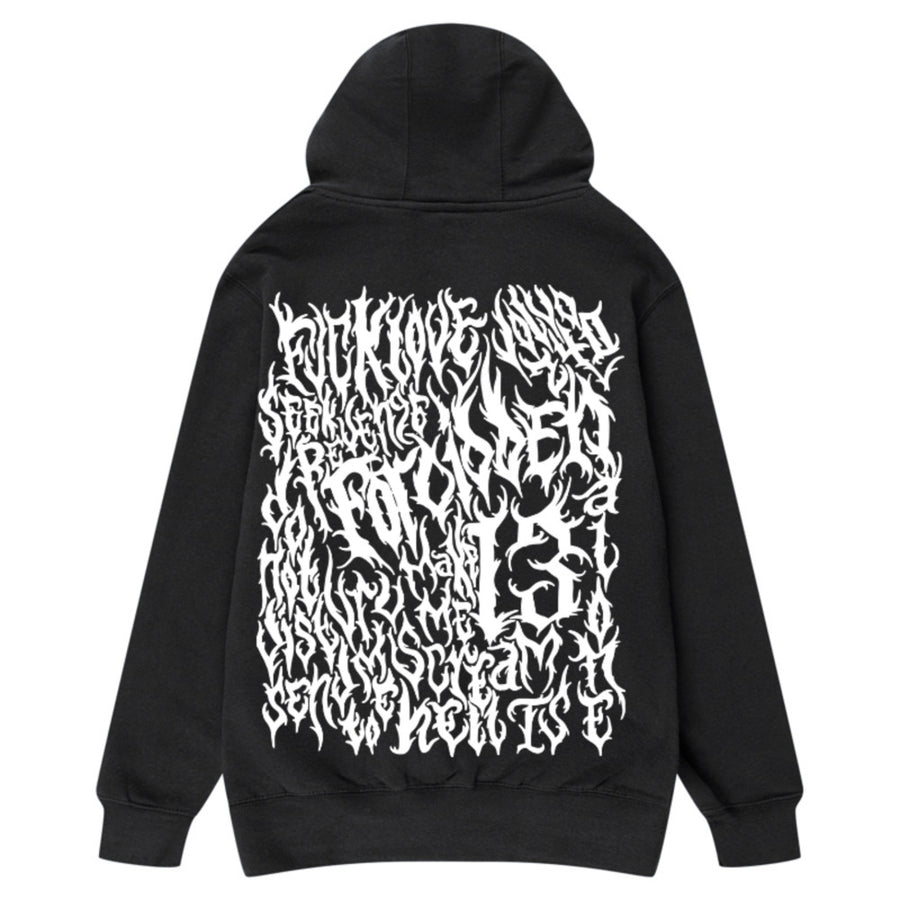 Fuck Love Flash Hoodie