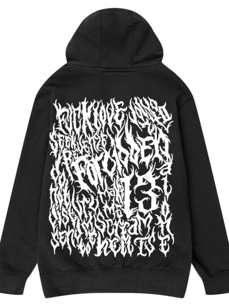 Fuck Love Flash Hoodie