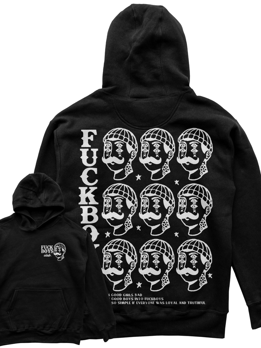 Fuck Boys Club Hoodie (Black)