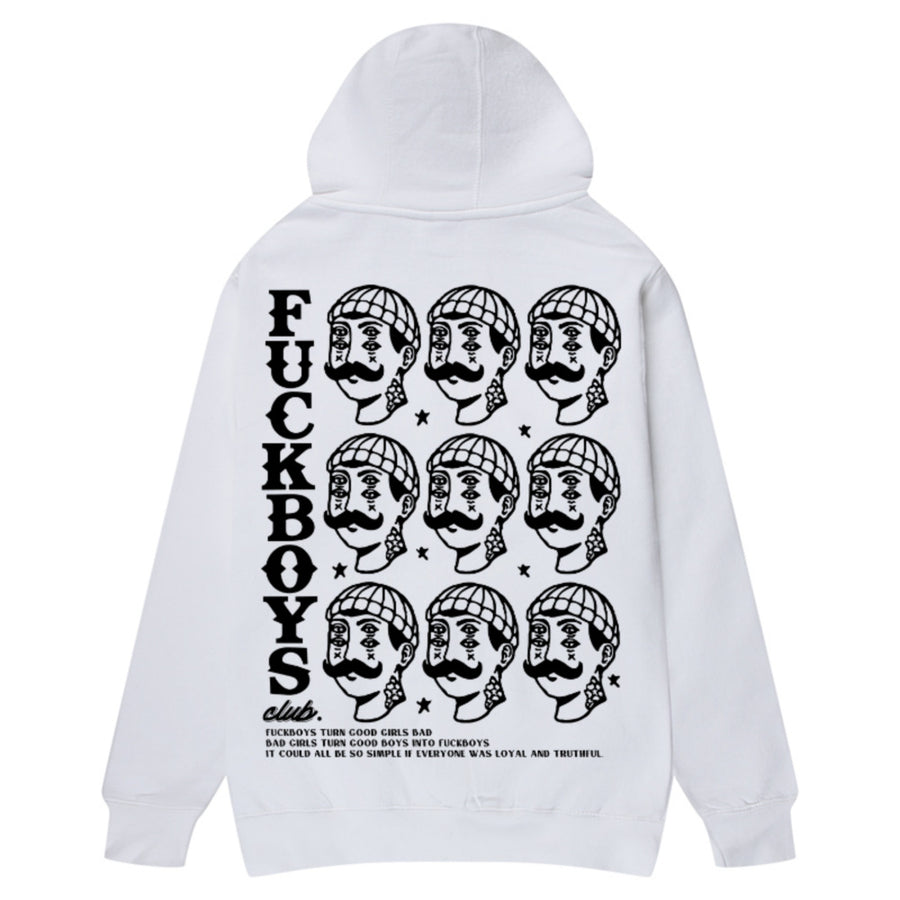 Fuck Boys Club Hoodie (White)