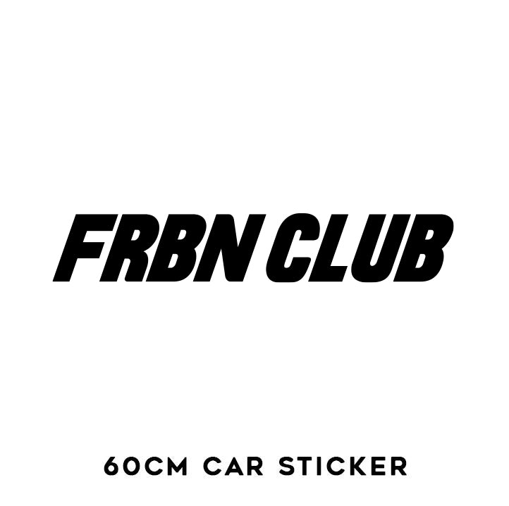 Large 'FRBN CLUB' Sticker