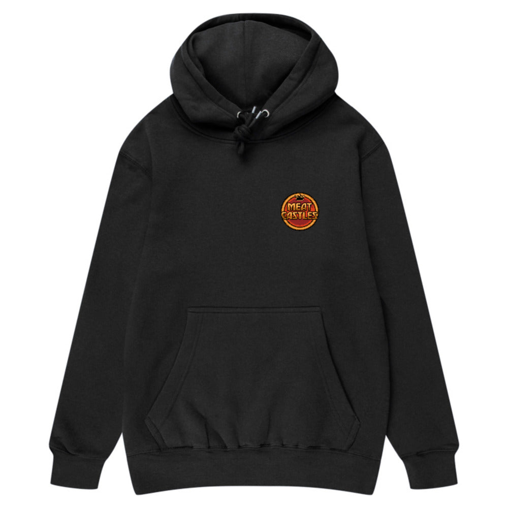 Kangaroo pocket raw meat hoodie on sale