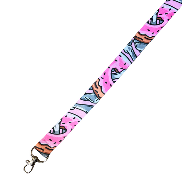 Donut Lanyard